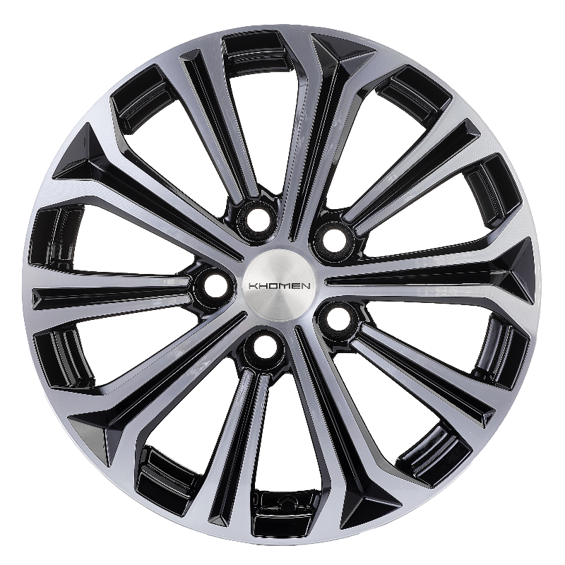 диски KHOMEN KHW1610 (Octavia) 6,5xR16 5x112 57,1 46 BLACK-FP