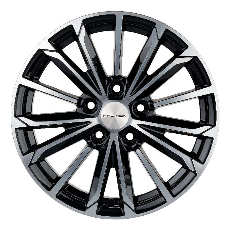 диски KHOMEN KHW1611 (Seltos/Soul) 6,5xR16 5x114,3 67,1 44 BLACK-FP