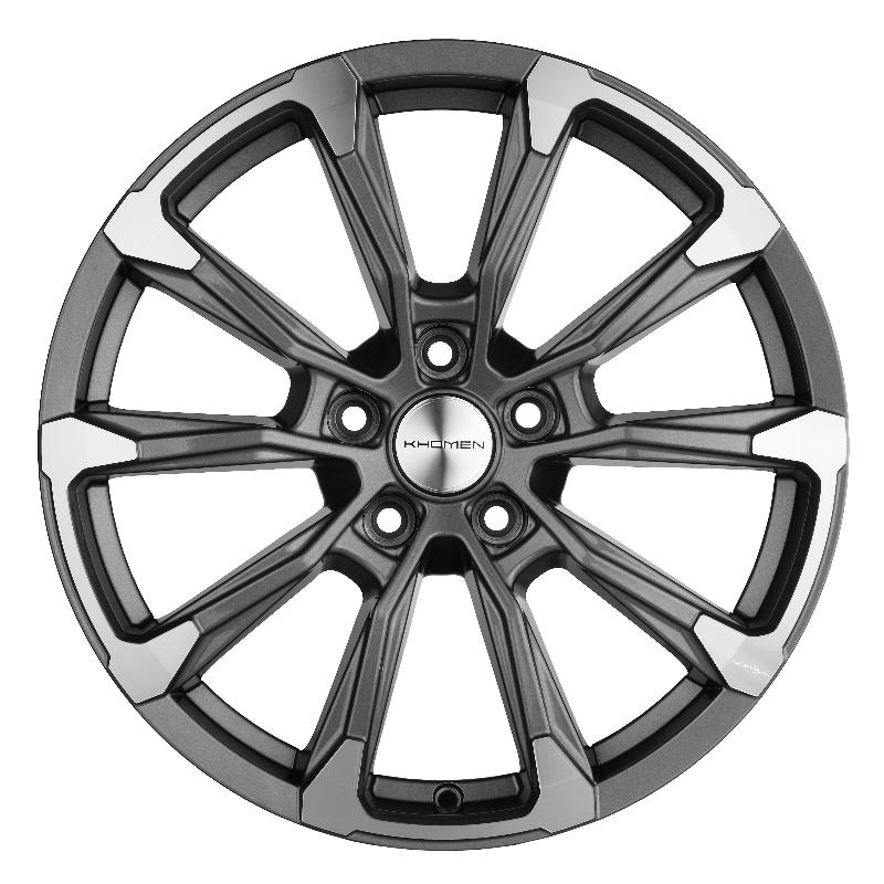 диски KHOMEN KHW1808 (KODIAQ) 7,5xR18 5x112 57,1 43 GRAY-FP