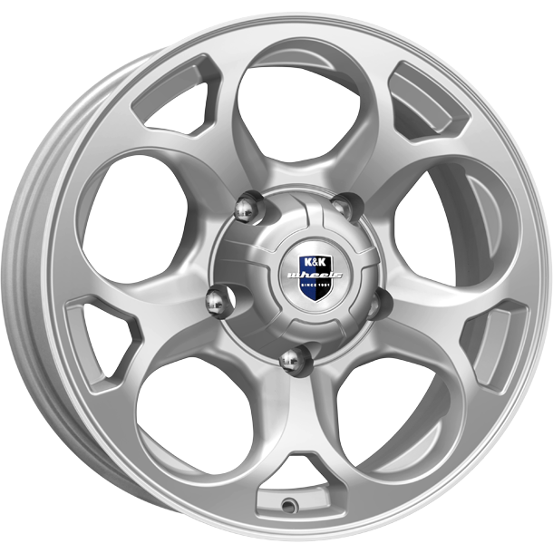 диски КиК Линкс 7,0xR16 5x139,7 108,5 35 сильвер