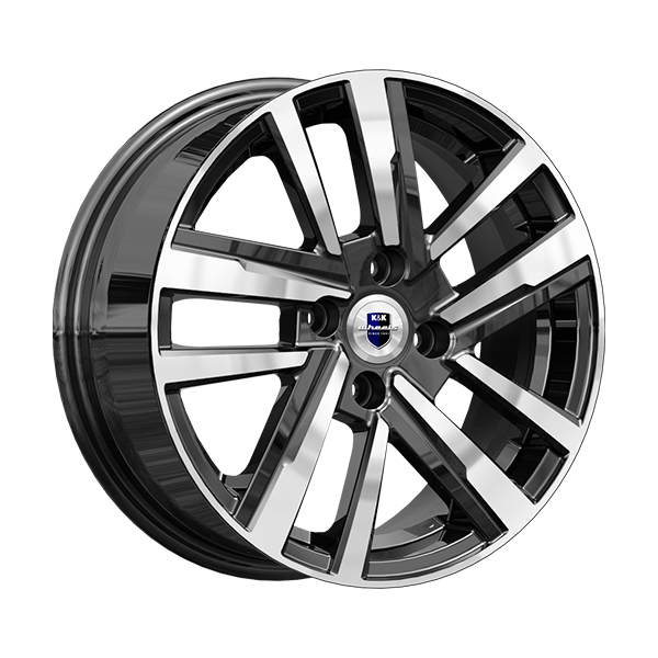 диски КиК ХАНТ 6,0xR15 4x100 67,1 45 алмаз_черный